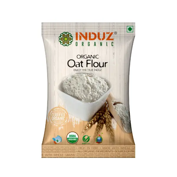 Induz Organic Oat Flour 200 Gm