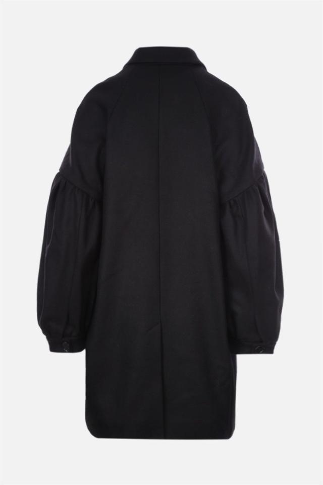 Single Breasted Wool Blend Coat Simone Rocha