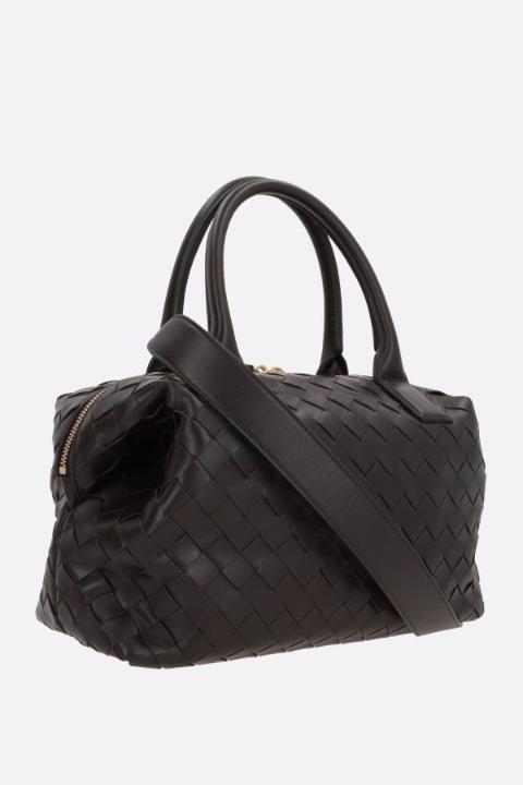 Bauletto Medium Handbag In Intrecciato Nappa N Bottega