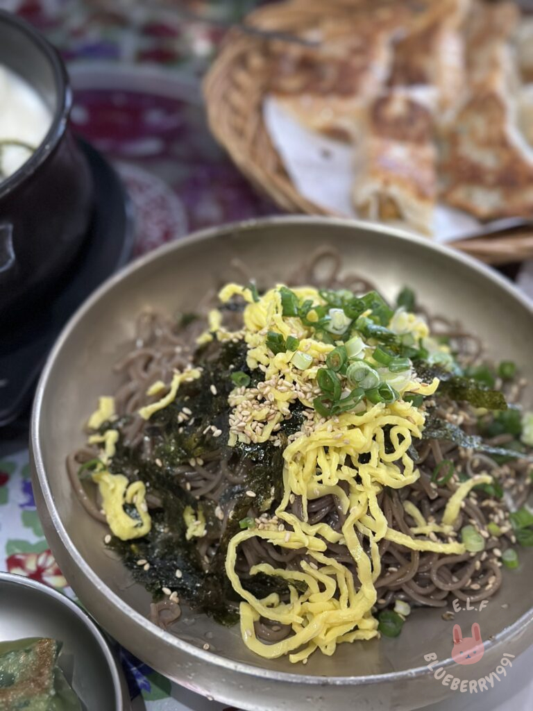 紫蘇油 蕎麥涼麵(들기름 막국수)