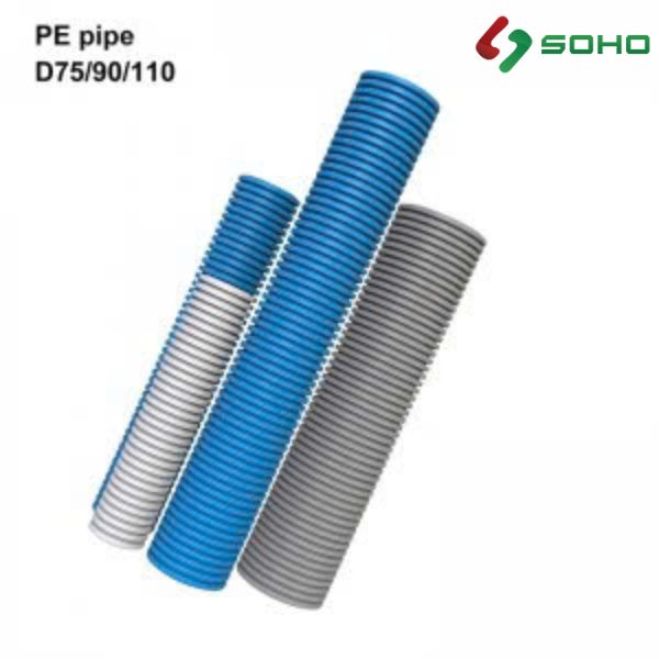 Ống cấp gió tươi mềm 2 lớp bằng nhựa kháng khuẩn PE HDPE D110 5 Ống cấp gió tươi mềm 2 lớp bằng nhựa kháng khuẩn PE HDPE D110 - Ảnh 5