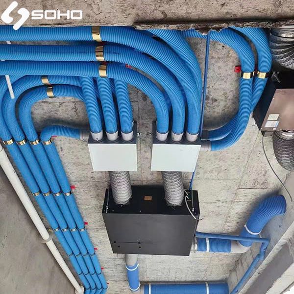 Ống cấp gió tươi mềm 2 lớp bằng nhựa kháng khuẩn PE HDPE D110 2 Ống cấp gió tươi mềm 2 lớp bằng nhựa kháng khuẩn PE HDPE D110 - Ảnh 2