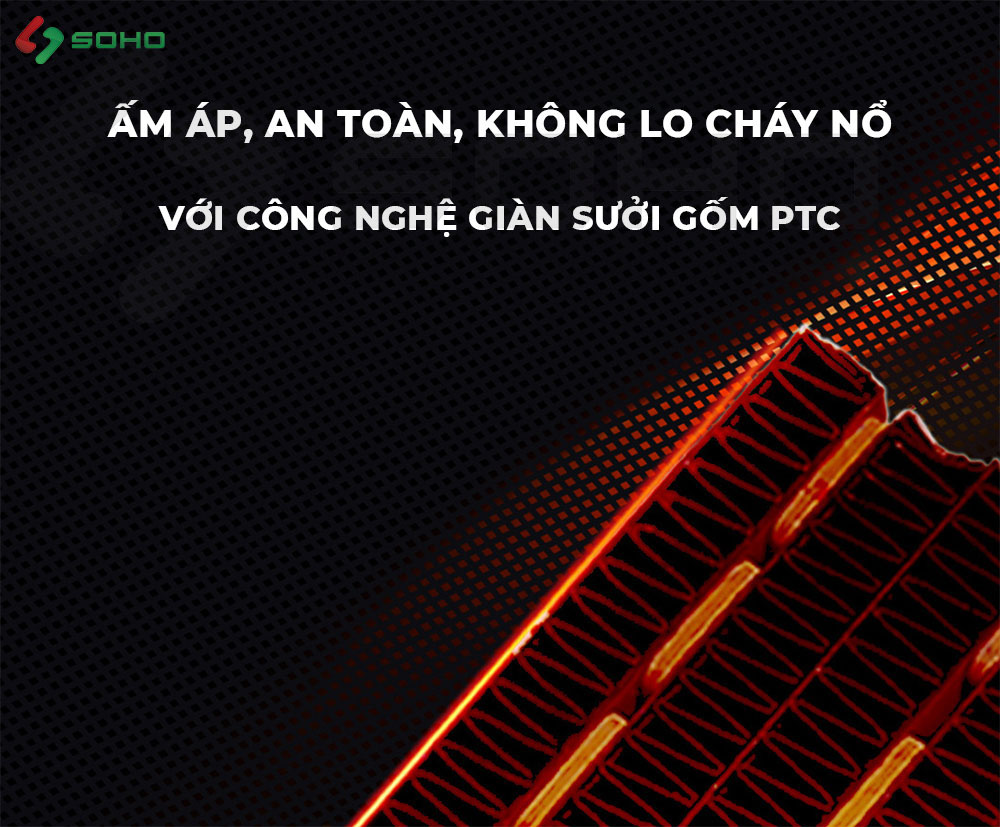 Quạt sưởi âm trần SOHO AIR Premium 2 Quạt sưởi âm trần SOHO AIR Premium - Ảnh 2