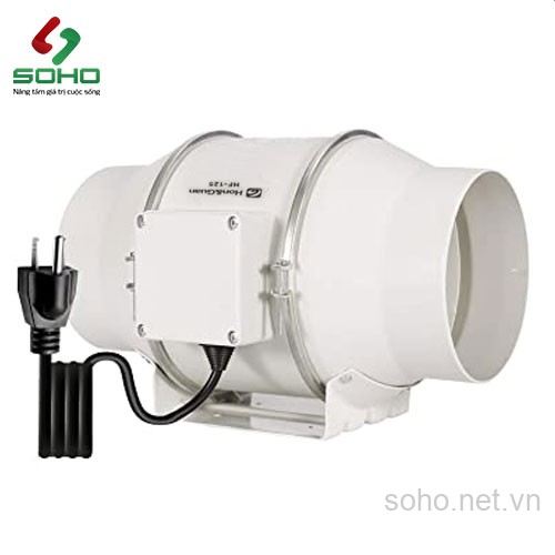 Quạt Thông Gió Đồng Trục Hon&Guan HF-125P 2 Quạt Thông Gió Đồng Trục Hon&Guan HF-125P - Ảnh 2