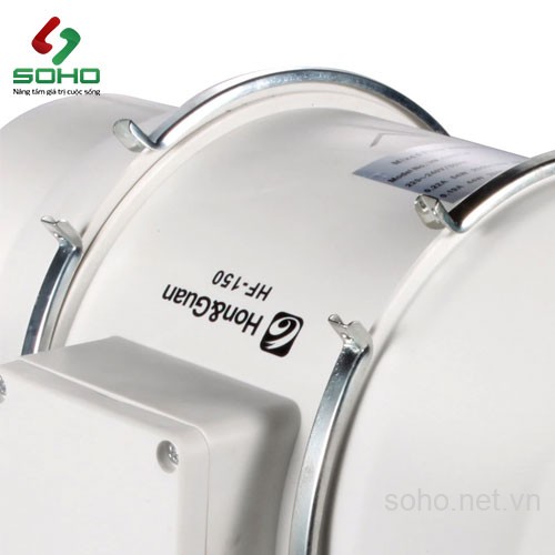 Quạt Thông Gió Đồng Trục Hon&Guan HF-150P 5 Quạt Thông Gió Đồng Trục Hon&Guan HF-150P - Ảnh 5