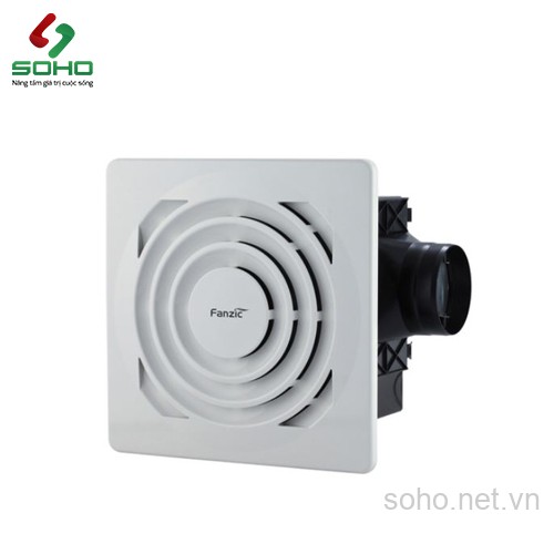 Quạt thông gió âm trần Fanzic TFV-D15ZPD 3 Quạt thông gió âm trần Fanzic TFV-D15ZPD - Ảnh 3