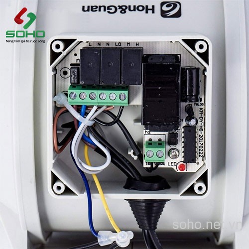 Quạt Thông Gió Đồng Trục Hon&Guan HF-150PMZC 2 Quạt Thông Gió Đồng Trục Hon&Guan HF-150PMZC - Ảnh 2