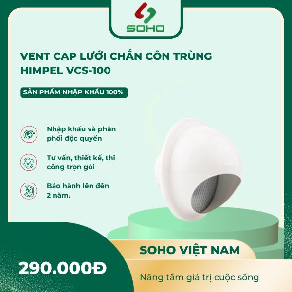 Vent cap lưới chắn côn trùng Himpel VCS-100