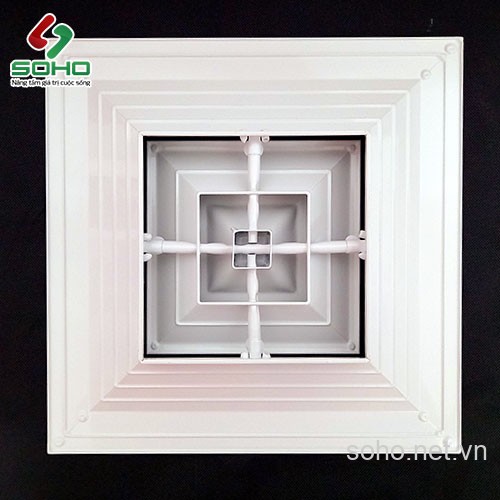 Miệng Gió Vuông Nan Nhôm Kích Thước 300x300 4 Miệng Gió Vuông Nan Nhôm Kích Thước 300x300 - Ảnh 4