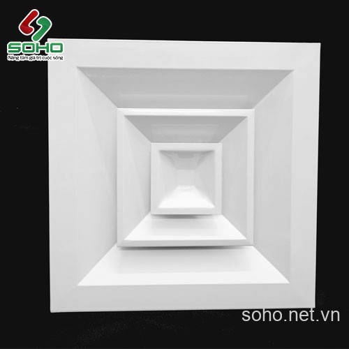 Miệng Gió Vuông Nan Nhôm Kích Thước 300x300 2 Miệng Gió Vuông Nan Nhôm Kích Thước 300x300 - Ảnh 2