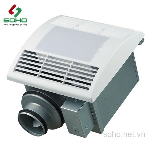 Quạt Thông Gió Âm Trần Có Đèn Vents CBF 250 Light T 4 Quạt Thông Gió Âm Trần Có Đèn Vents CBF 250 Light T - Ảnh 4