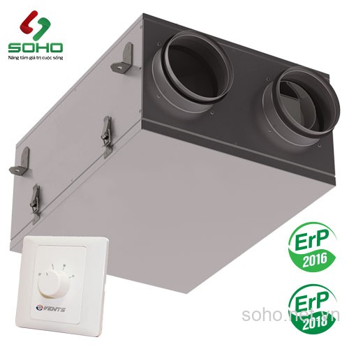 Máy Cấp Gió Tươi Thu Hồi Nhiệt Vents VUE 100 P Mini