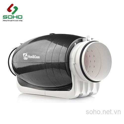 Quạt Thông Gió Đồng Trục Hon&Guan HDD-125P 2 Quạt Thông Gió Đồng Trục Hon&Guan HDD-125P - Ảnh 2