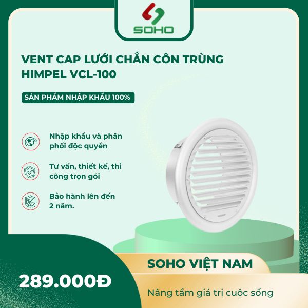 Vent cap lưới chắn côn trùng Himpel VCL-100