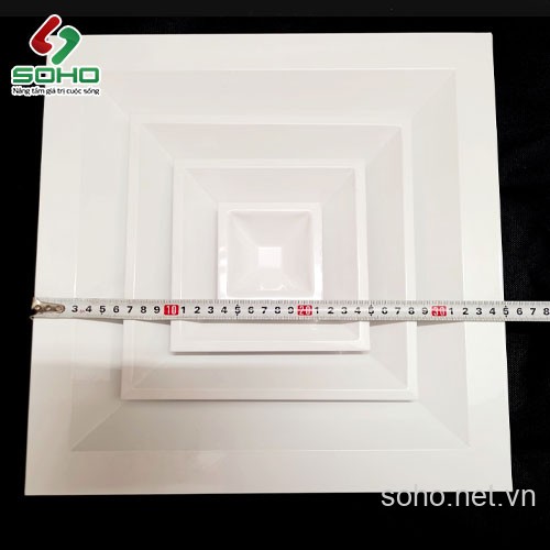 Miệng Gió Vuông Nan Nhôm Kích Thước 350x350 3 Miệng Gió Vuông Nan Nhôm Kích Thước 350x350 - Ảnh 3
