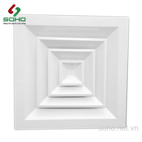 Miệng Gió Vuông Nan Nhôm Kích Thước 350x350 5 Miệng Gió Vuông Nan Nhôm Kích Thước 350x350 - Ảnh 5