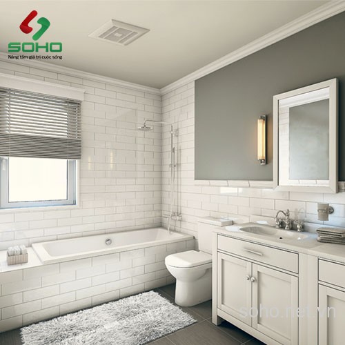 Quạt Thông Gió Âm Trần Vents CBF LP 200 - Ảnh 3