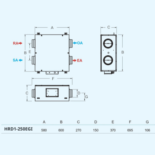 Máy Cấp Khí Tươi Hồi Nhiệt Himpel HRD1-250EGI 4 1060 250 as