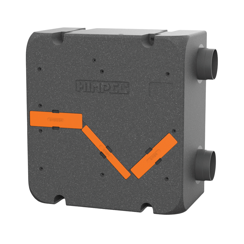 Máy Cấp Khí Tươi Thu Hồi Nhiệt Himpel HRD-EP250IBC UV 1 Máy Cấp Khí Tươi Thu Hồi Nhiệt Himpel HRD-EP250IBC UV