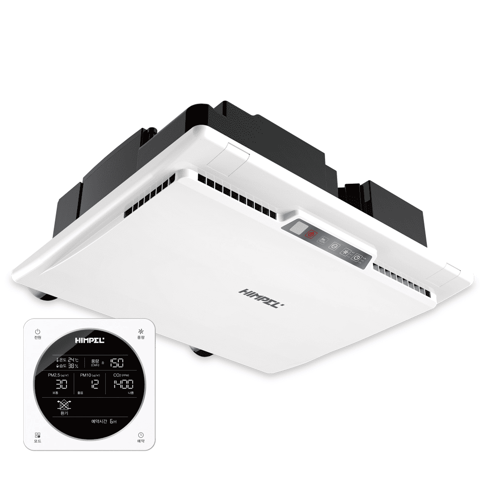 Máy Cấp Khí Tươi Hồi Nhiệt Himpel HRD-70C 1 Máy Cấp Khí Tươi Hồi Nhiệt Himpel HRD-70C