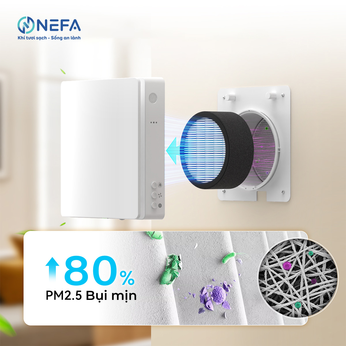 Hệ thống lọc khí đa lớp