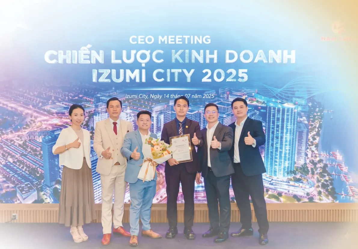 CEO Meeting chiến lược kinh doanh Izumi City 2025