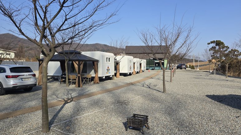 용설호 해바라기캠핑장 사진