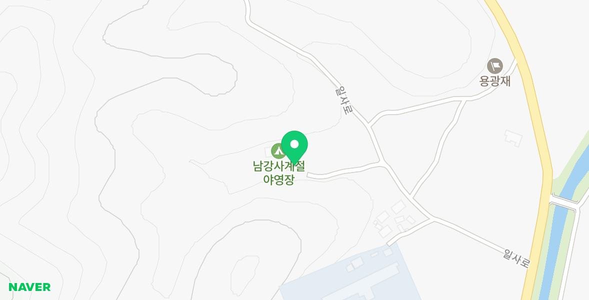 남강사계절 야영장 사진