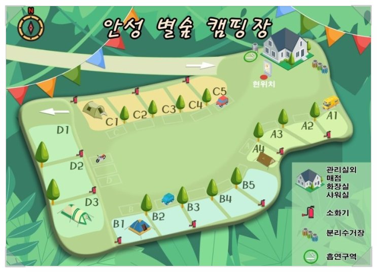 숲에 사진