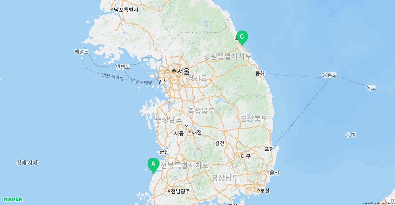 동호해수욕장 야영장 사진