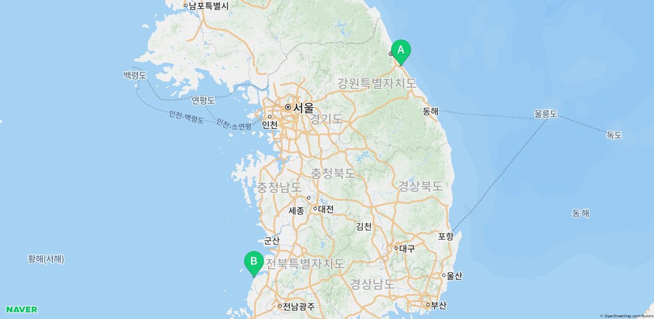 동호해수욕장 야영장 사진