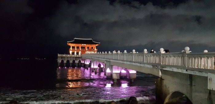 월포해수욕장 번영회 야영장 사진