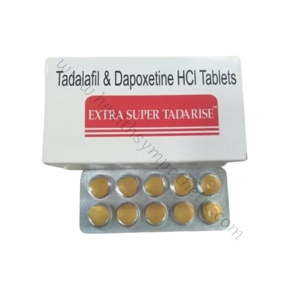 Buy Best Extra Super Tadarise(Tadalafil+Dapoxetine) | 10%off