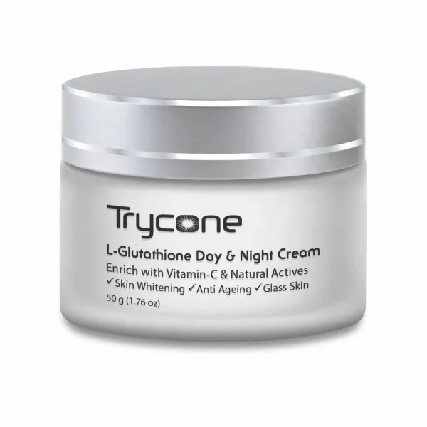 glutathione rx Beautyvoc Glutathione Brightening Cream with Vitamin C & Niacinamide 50 g -  Skin Brightening Cream | Anti Dark Spot Cream for Glowing Skin | Reduce  Hyperpigmentation | Anti Aging main image 1