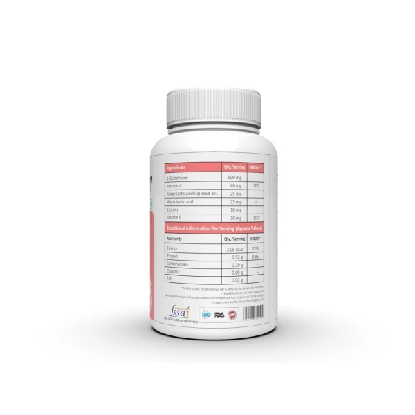 what supplements have glutathione Amazon.com: Glutathione Capsules - 1,500mcg L-Glutathione Supplement with Vitamin C - Skin Tone Enhancer - Targets Dark Spots & Acne Marks - Antioxidant Supplement for Beauty & Health Support