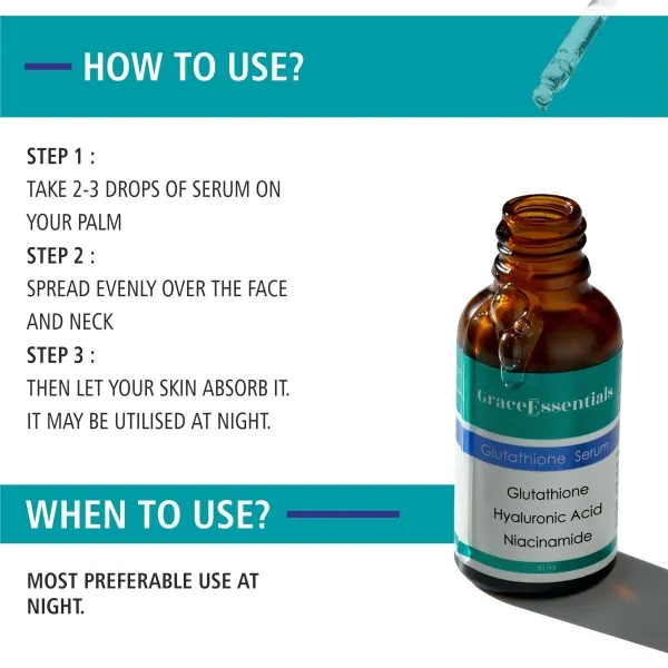 is glutathione serum effective Paula's Choice 25% Vitamin C + Clinical follow with SPF 30+. Grace Essentials 10% Glutathione face