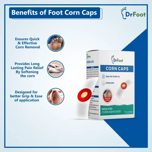 Dr foot Corn Caps 40 Strips