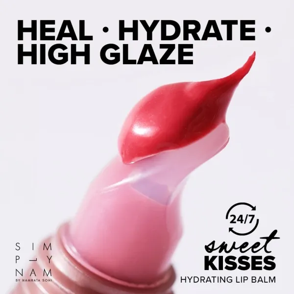 Simply Nam Sweet Kisses Lip Balm, Cupcake, 4g