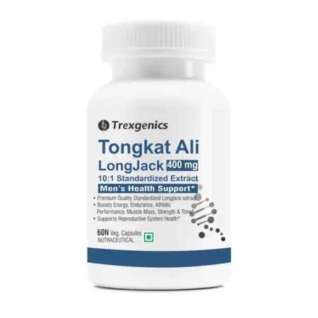 Trexgenics TONGKAT ALI LONGJACK 10:1 extract 400 mg, 60 Capsules
