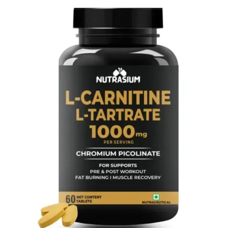 Nutrasium L-Carnitine L-Tartrate 1000 mg 60 tablets