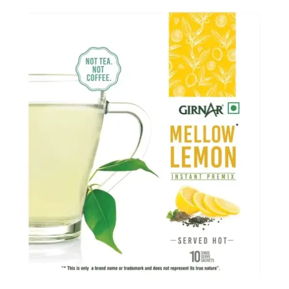 Mellow Instant Girnar Instant Premix Mellow Lemon (10 Sachets) 15 gram