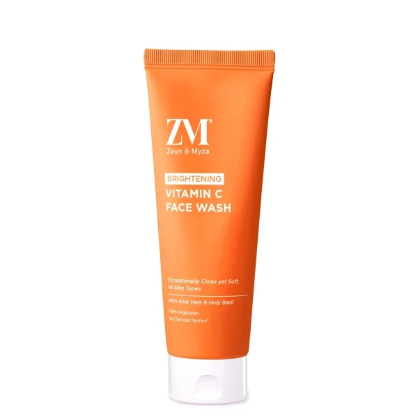 ZM Zayn & Myza Vitamin C Tube Face Wash with Aloe Vera & Holy