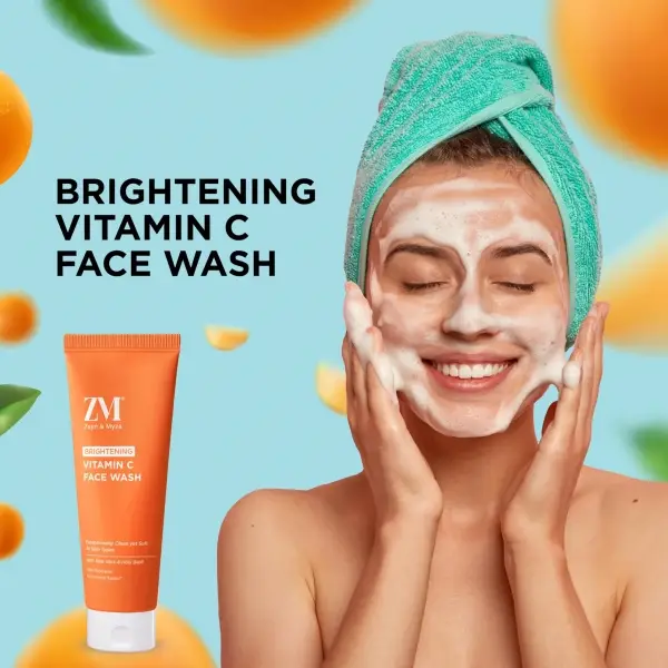 ZM Zayn & Myza Vitamin C Tube Face Wash with Aloe Vera & Holy