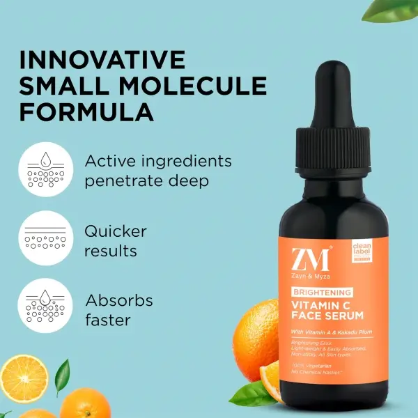 ZM Zayn & Myza Vitamin C Face Serum | Brightening Serum For