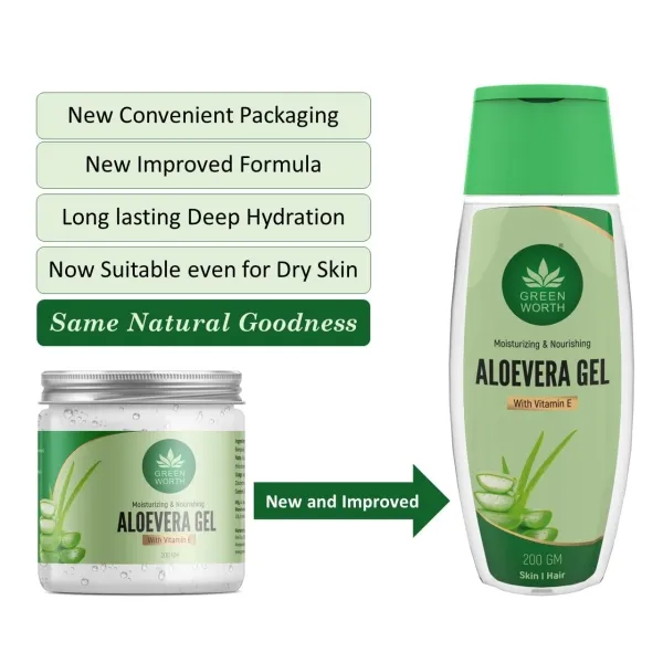 Greenworth Pure Aloe Vera Gel 200 gm