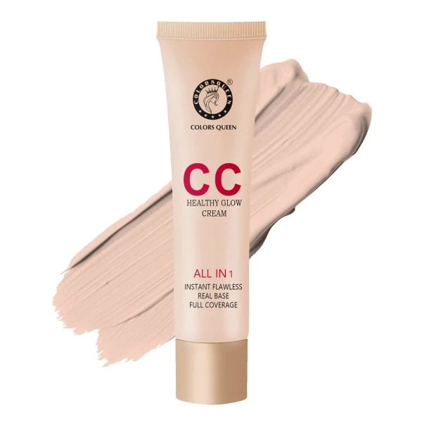 Real Base Colors Queen CC Healthy Glow Cream Foundation | Real Base foundation ...