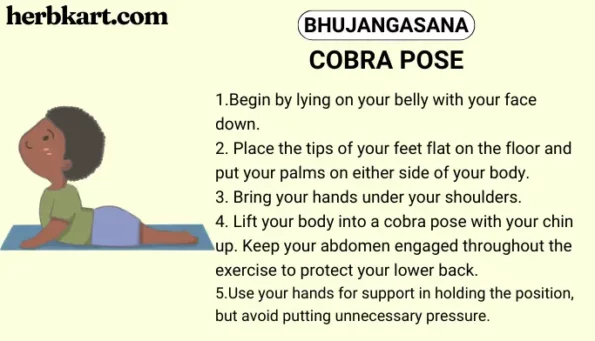 COBRA POSE ( BHUJANGASANA)