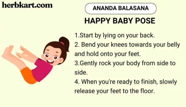 HAPPY BABY POSE (ANANDA BALASANA)