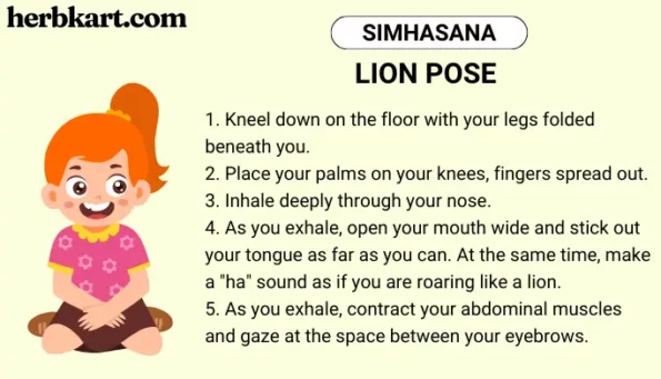 LION POSE (SIMHASANA)