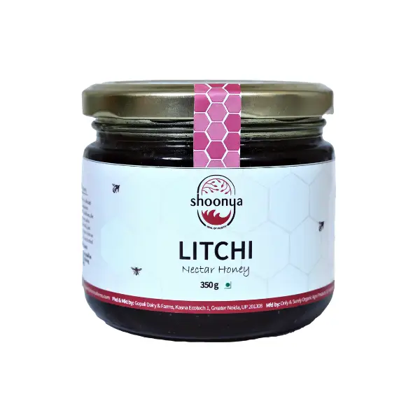 Pure Nectar Litchi Honey - 350 gm